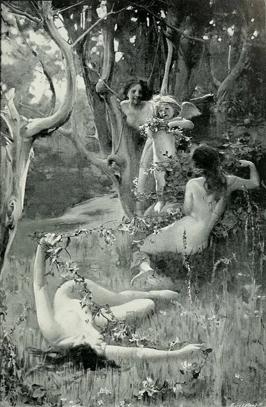 Cupido legato dalle ninfe (1896)